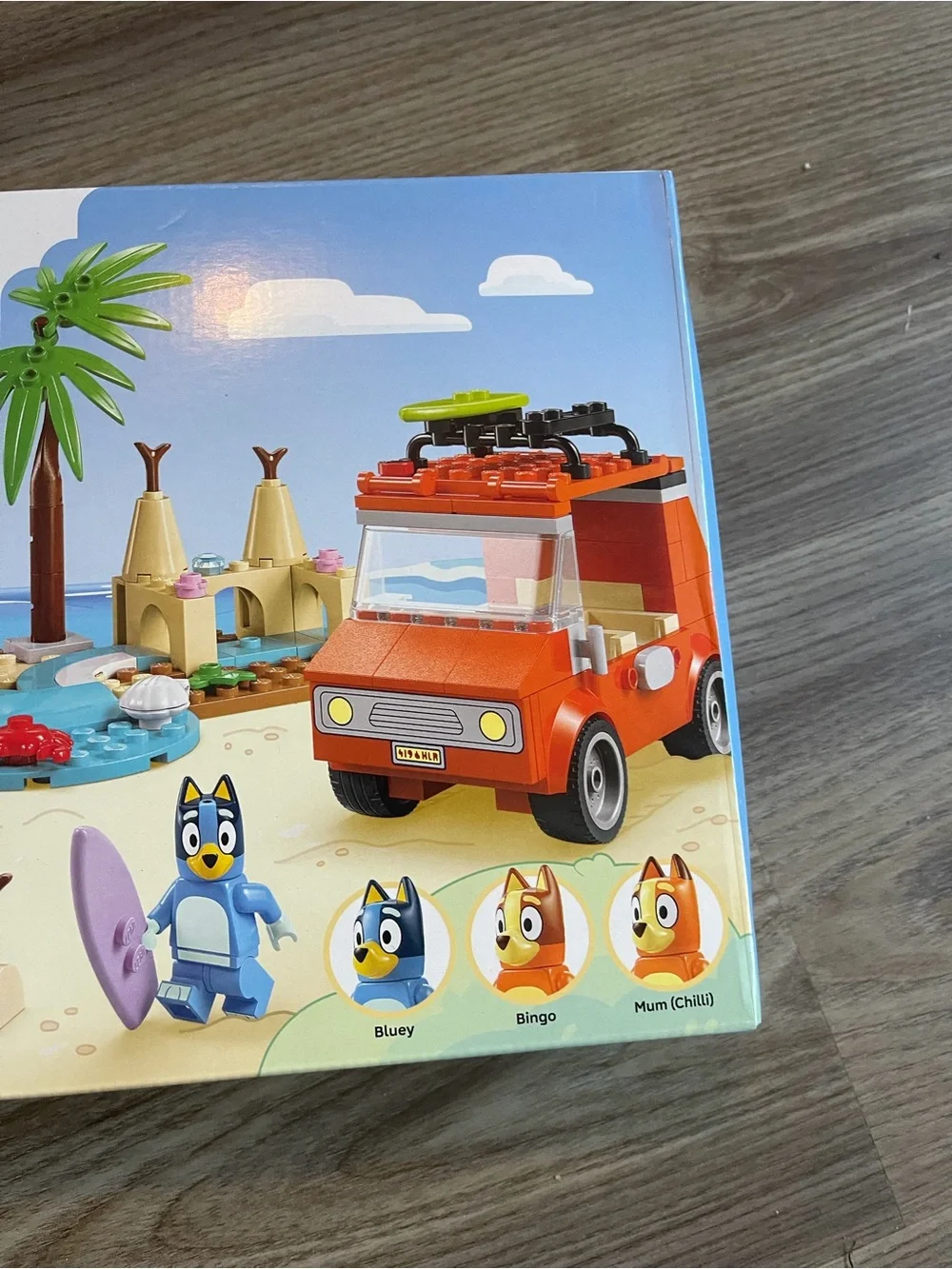LEGO Bluey: Bluey’s Beach & Family Car Trip Building Set 11202 NEW